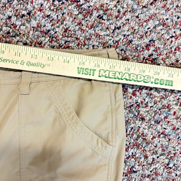 The North Face Horizon II Beige Tan UPF 30 Performance Capri Pants Size 10 - Picture 14 of 16